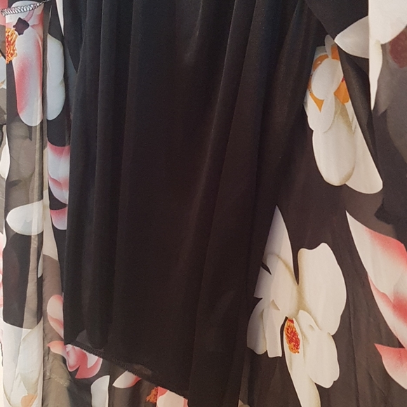 Black Floral Maxi Dress - Picture 11 of 11